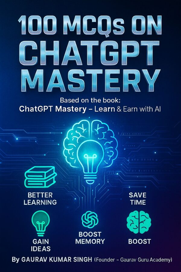 100 MCQs on ChatGPT Mastery